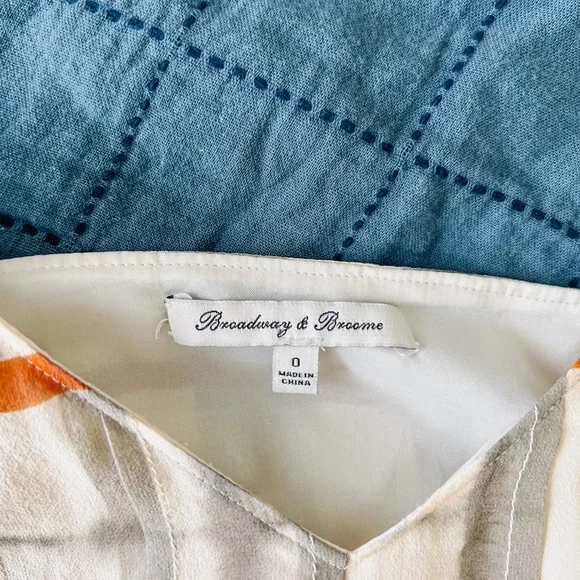 Sold! Broadway & Boom Pleated Pocket Maxi Dress sz 0 - Picture 6 of 8